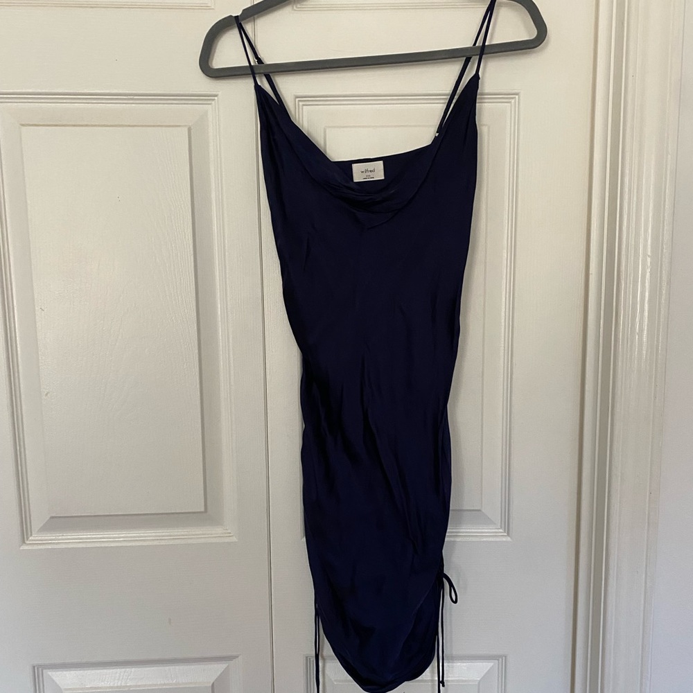 Aritzia drape dress